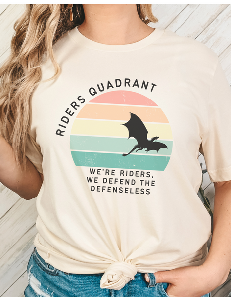 Riders Quadrant tee