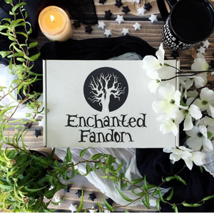 a monthly fandom box. Box is filled with hand made items based off your favorite fandoms